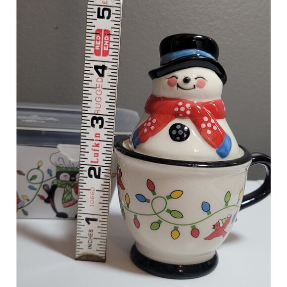 Temptations Whimsical Chef Friend Mini Loaf Pan Holiday Bakeware 12oz S/P Shaker - Picture 4 of 7